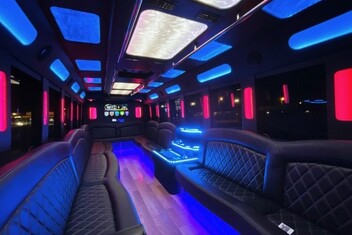 Chattanooga Limousine Bus Interior
