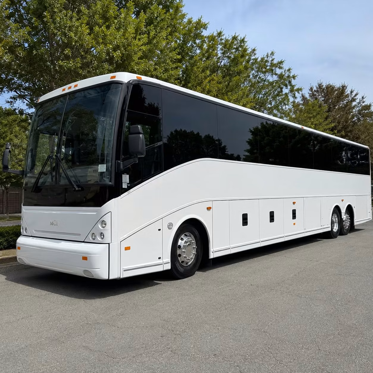 56 passenger charter bus