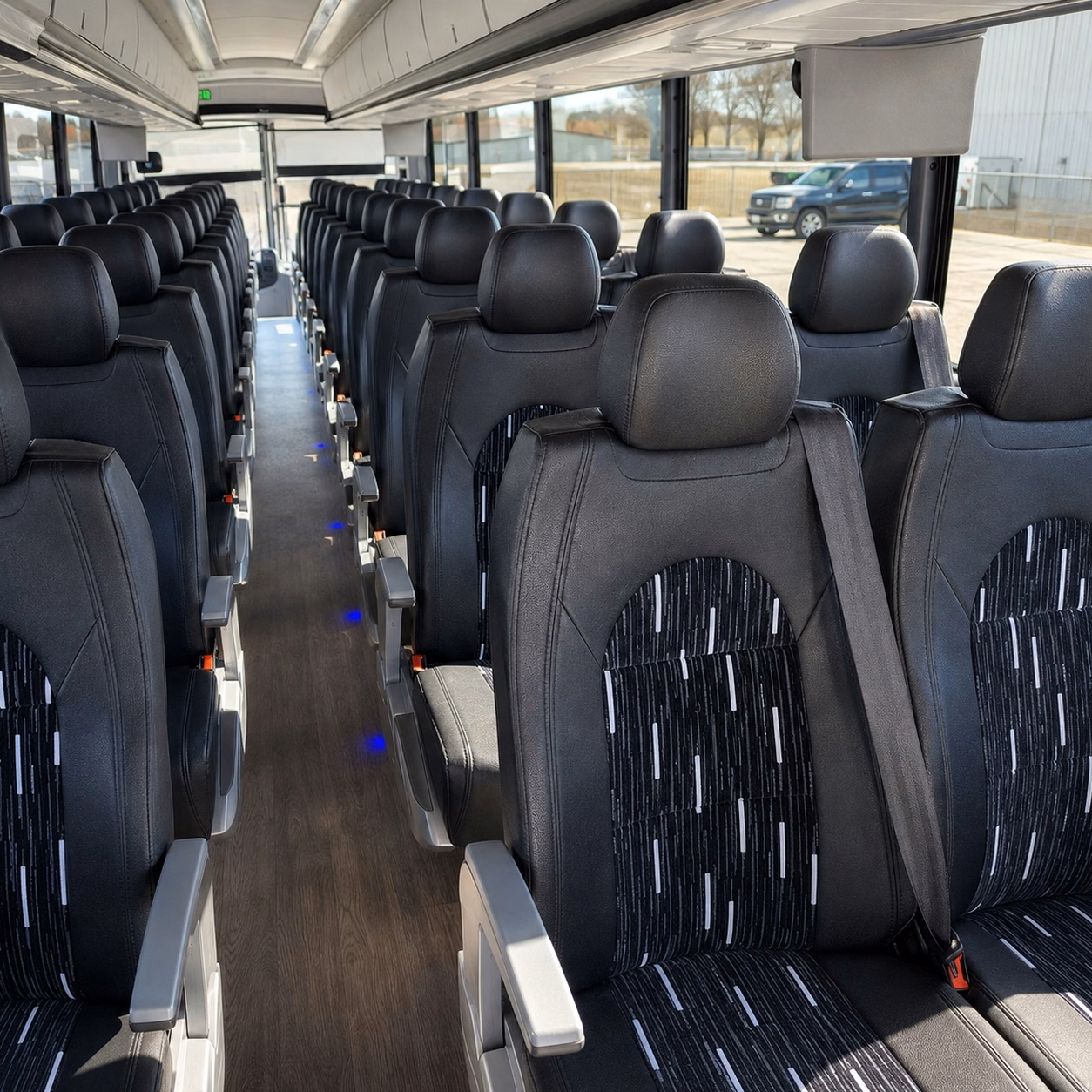 chattanooga charter bus interior