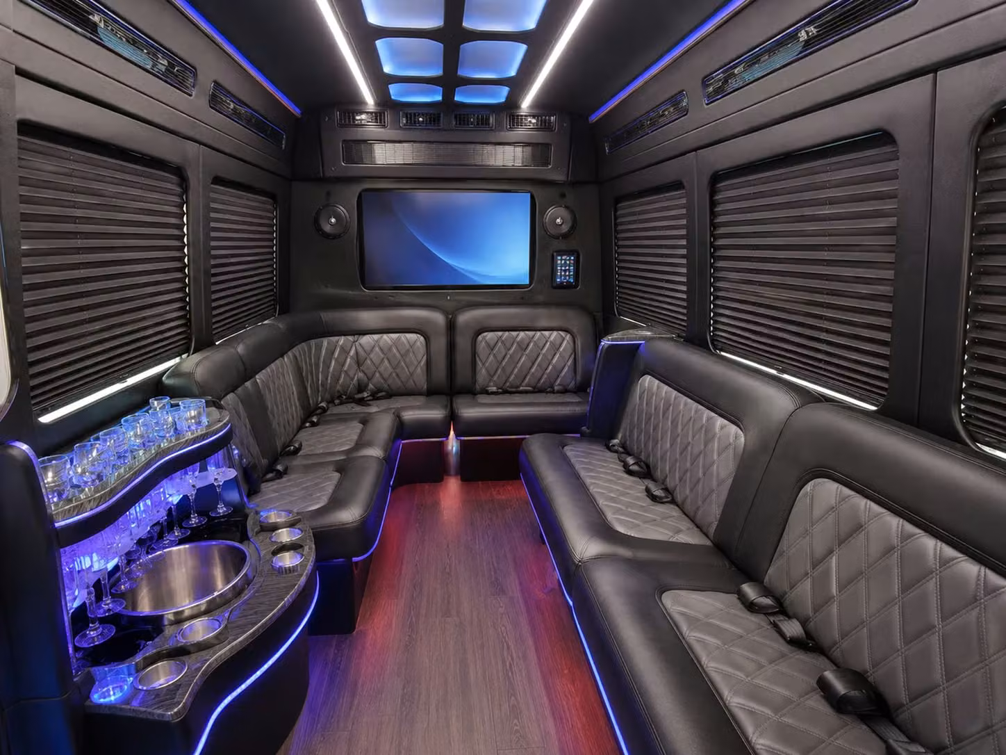 sprinter limousine inside