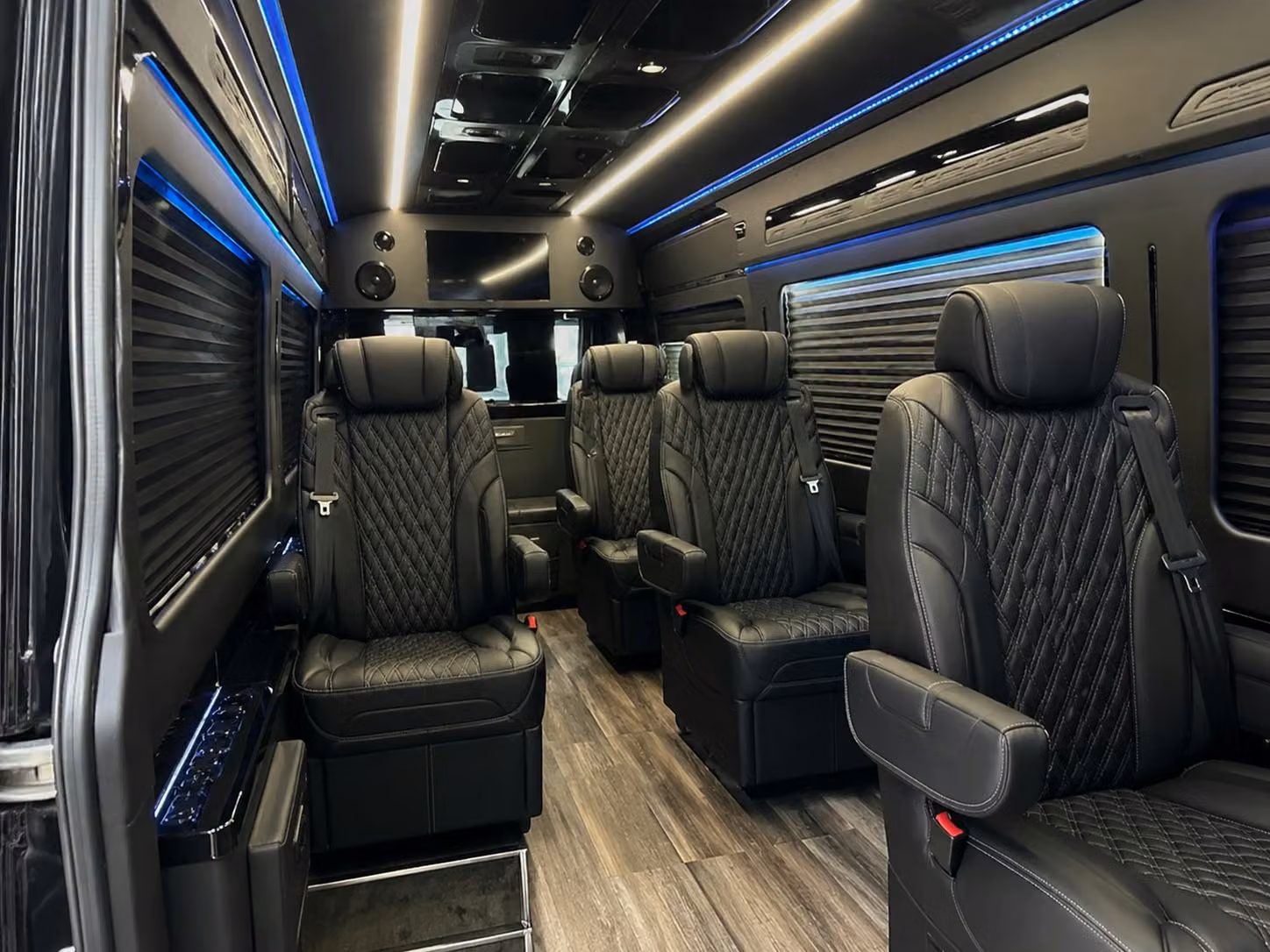sprinter van with driver interior